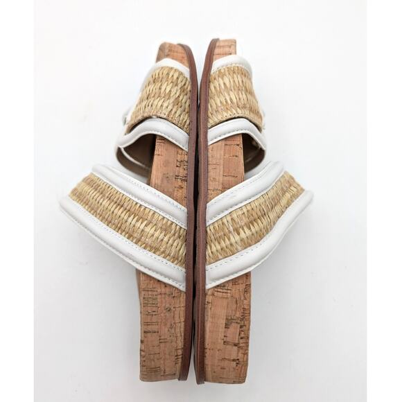 Sam Edelman Rowan Double Strap Slide Sandals Women's Natural Size US8M EU38.5 - Picture 6 of 13